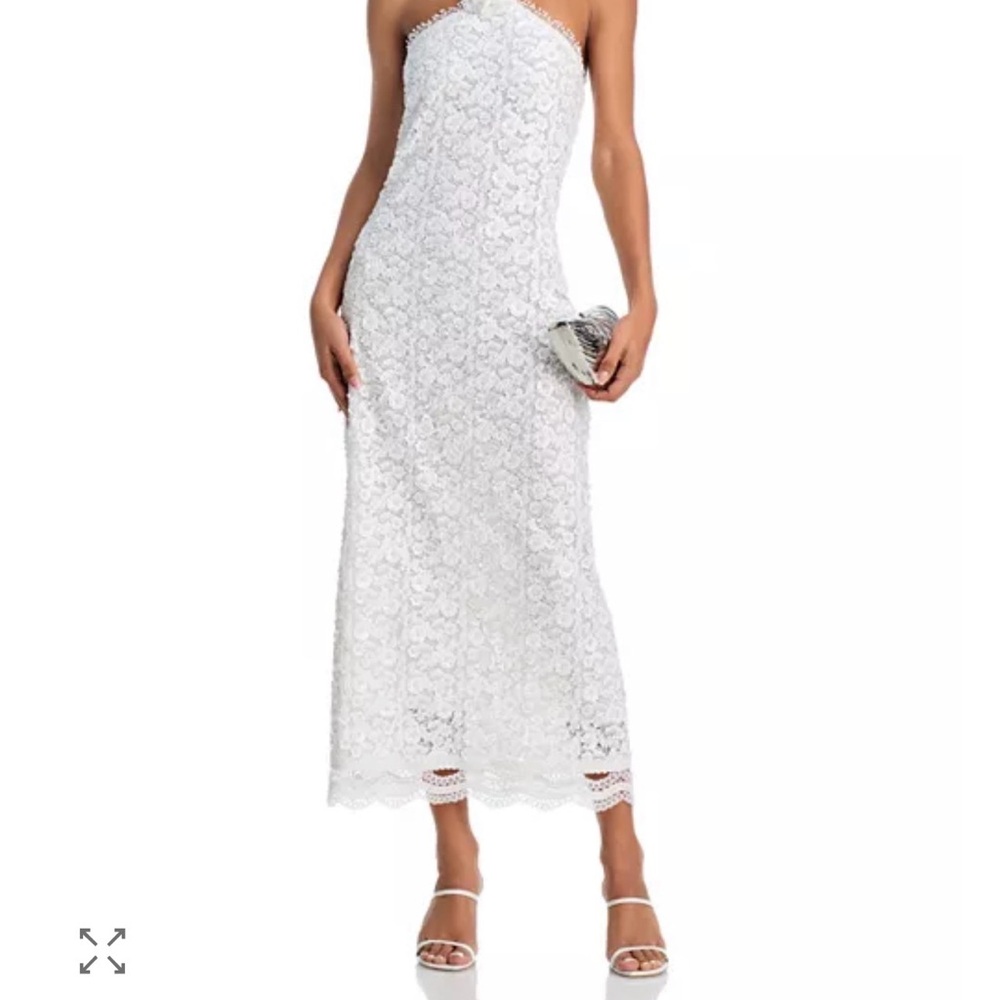 Waimari Beso Lena White Maxi Dress XS